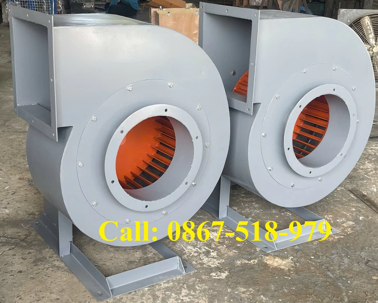 quạt hút ly tâm trung áp 5HP