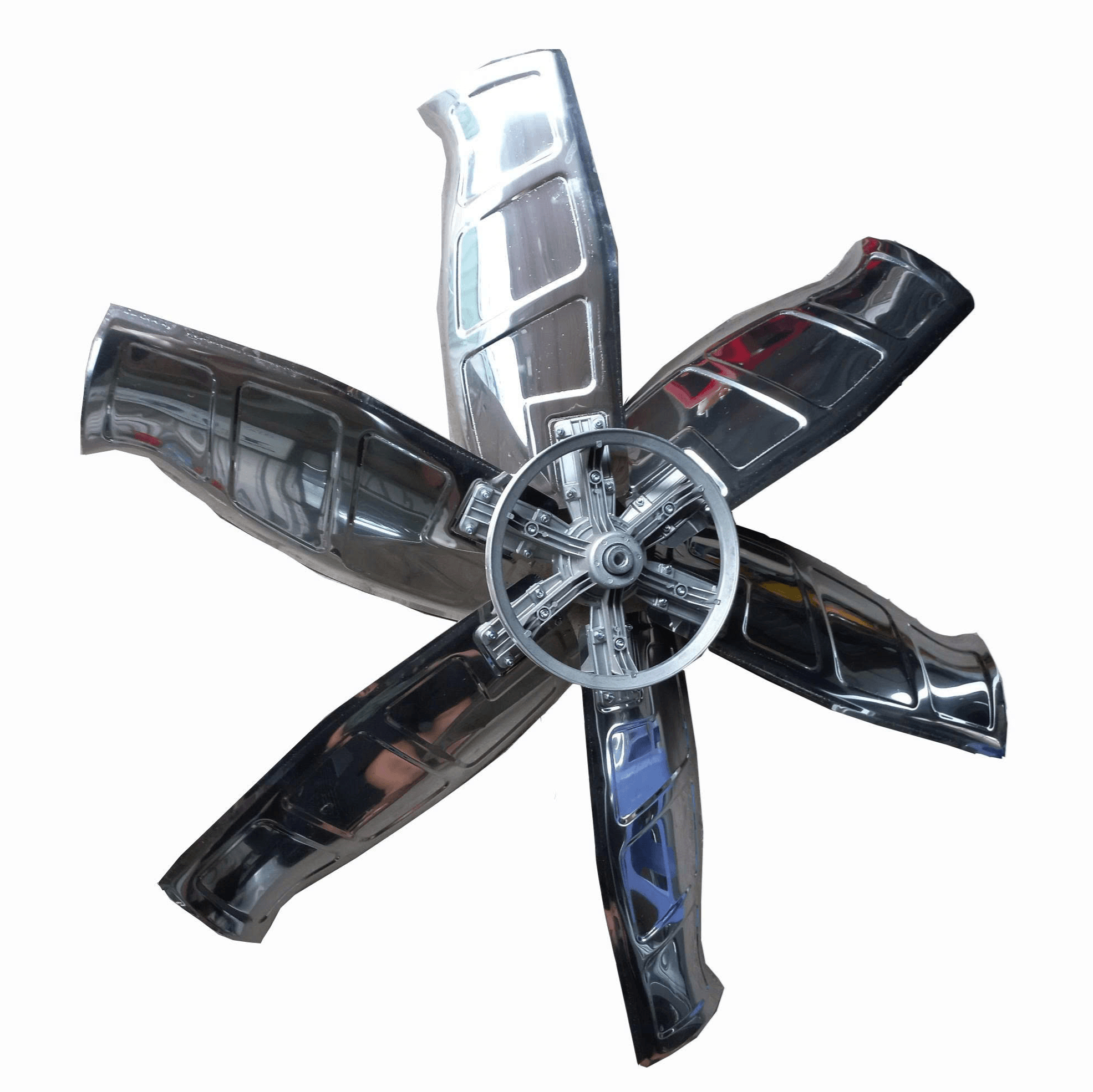 Cánh inox quạt vuông thông gió công nghiệp 1380×1380