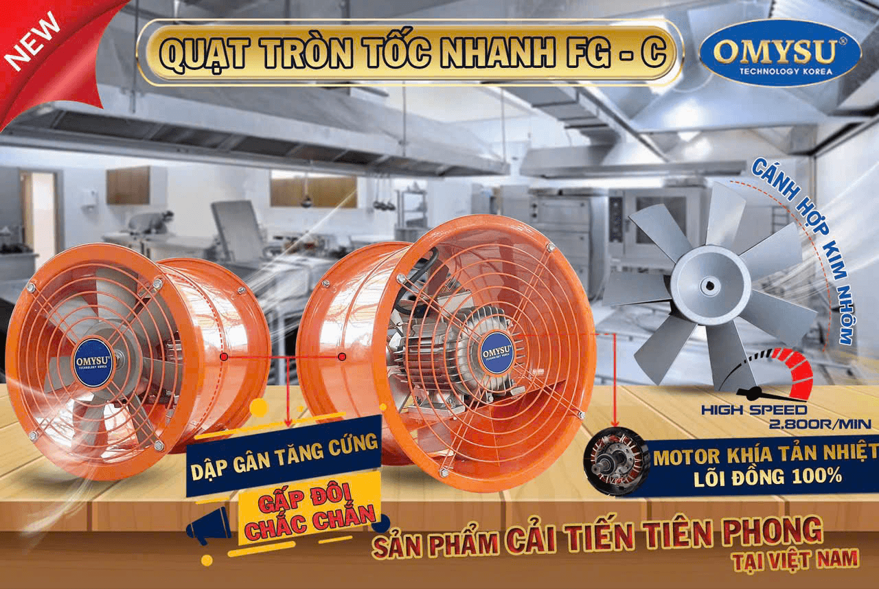Quạt tròn Omysu FG-C-5