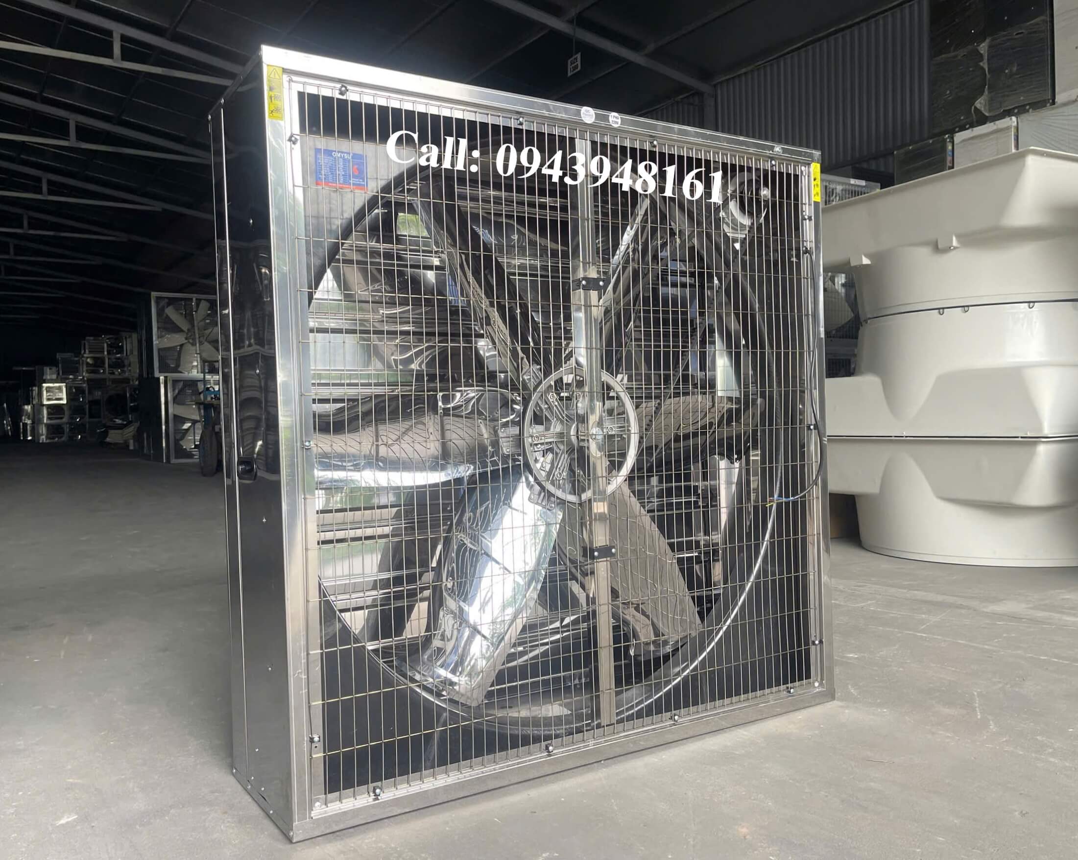 Quạt Hút Thông Gió Inox 900x900