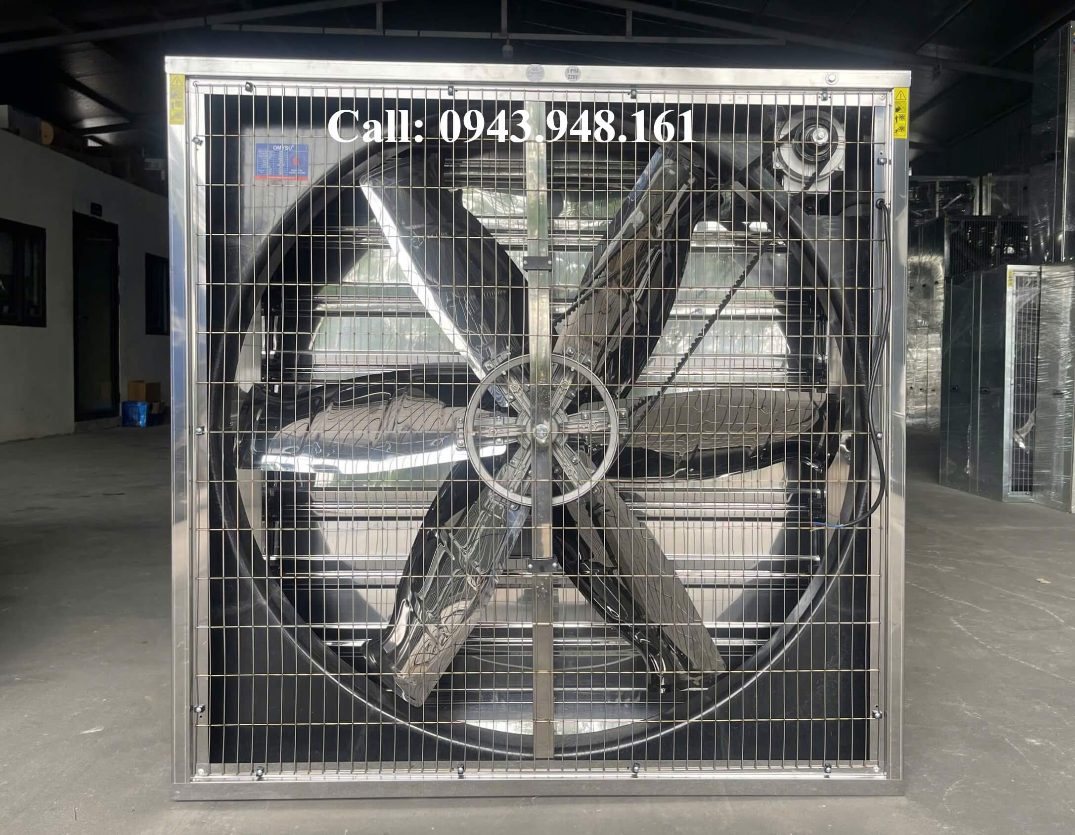 Quạt Hút Thông Gió Inox 900x900