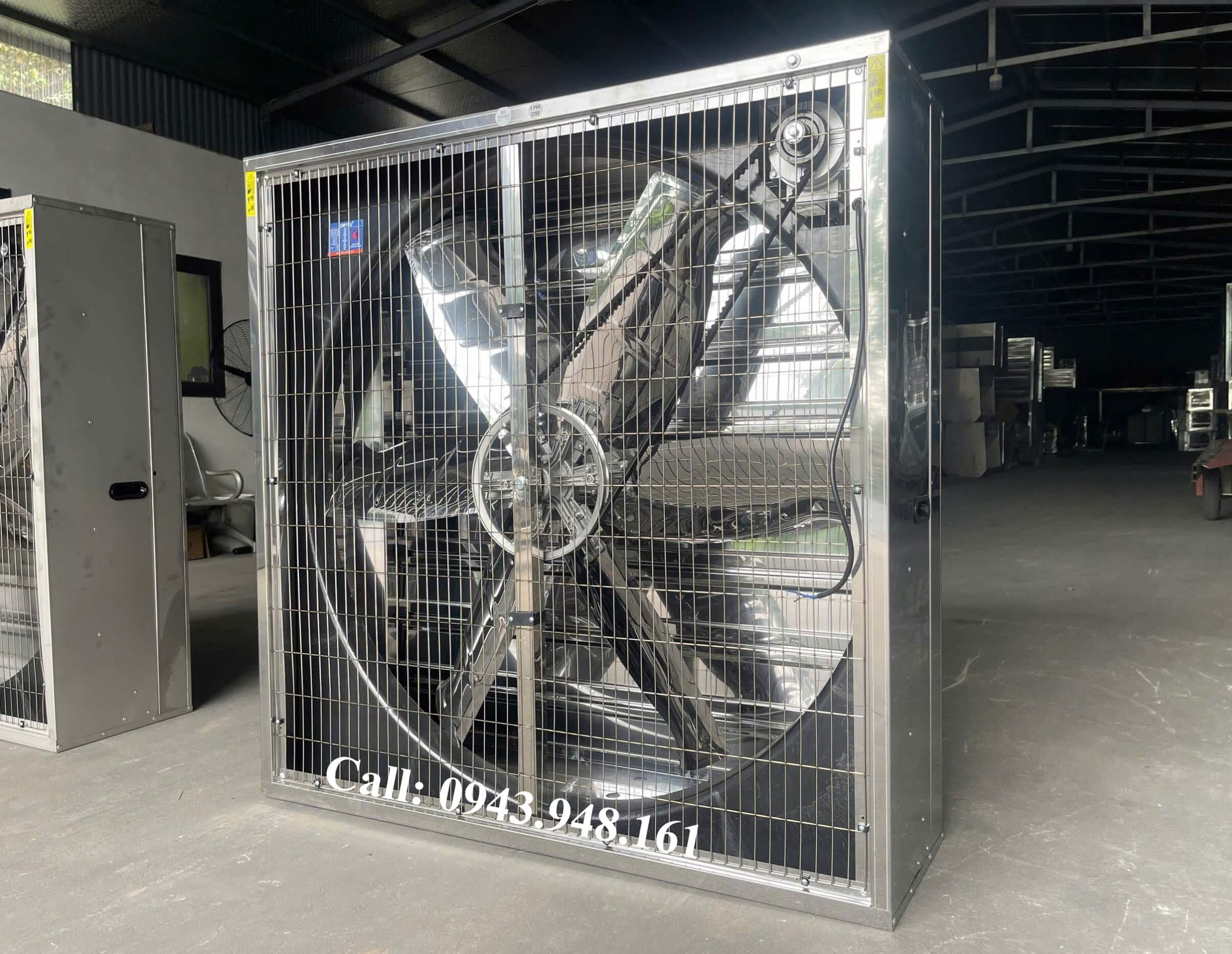 Quạt Hút Thông Gió Inox 900x900