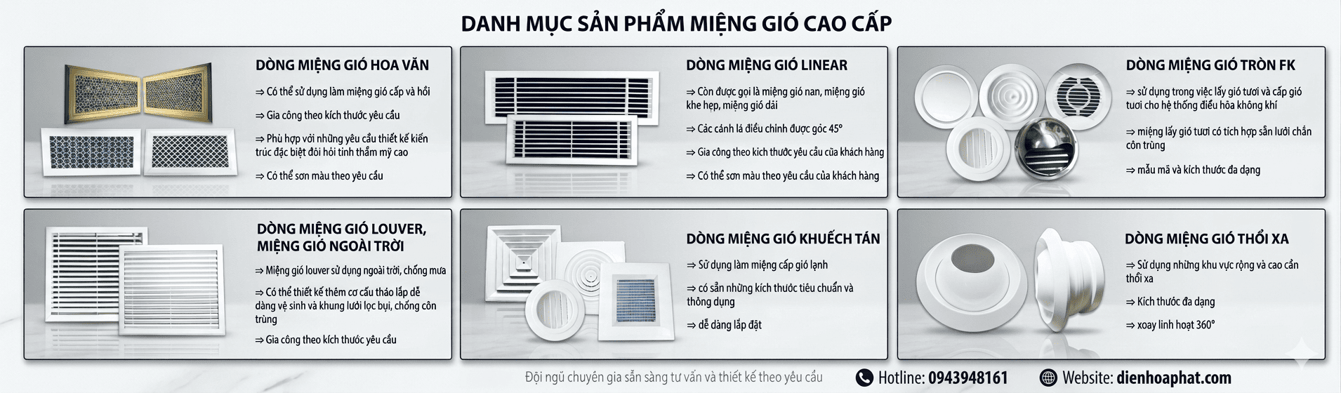 Miệng Gió Nhựa ABS