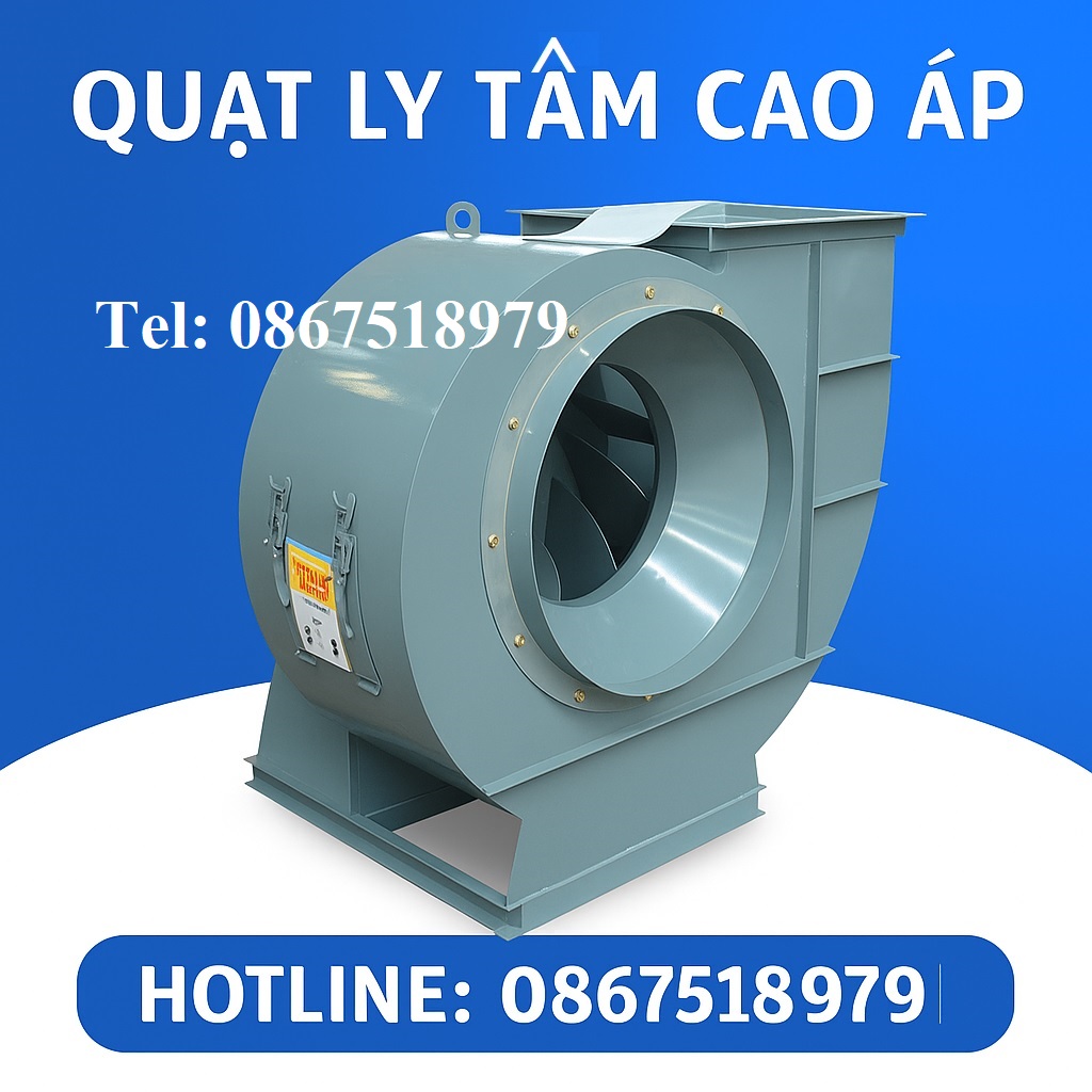 quạt ly tâm cao áp