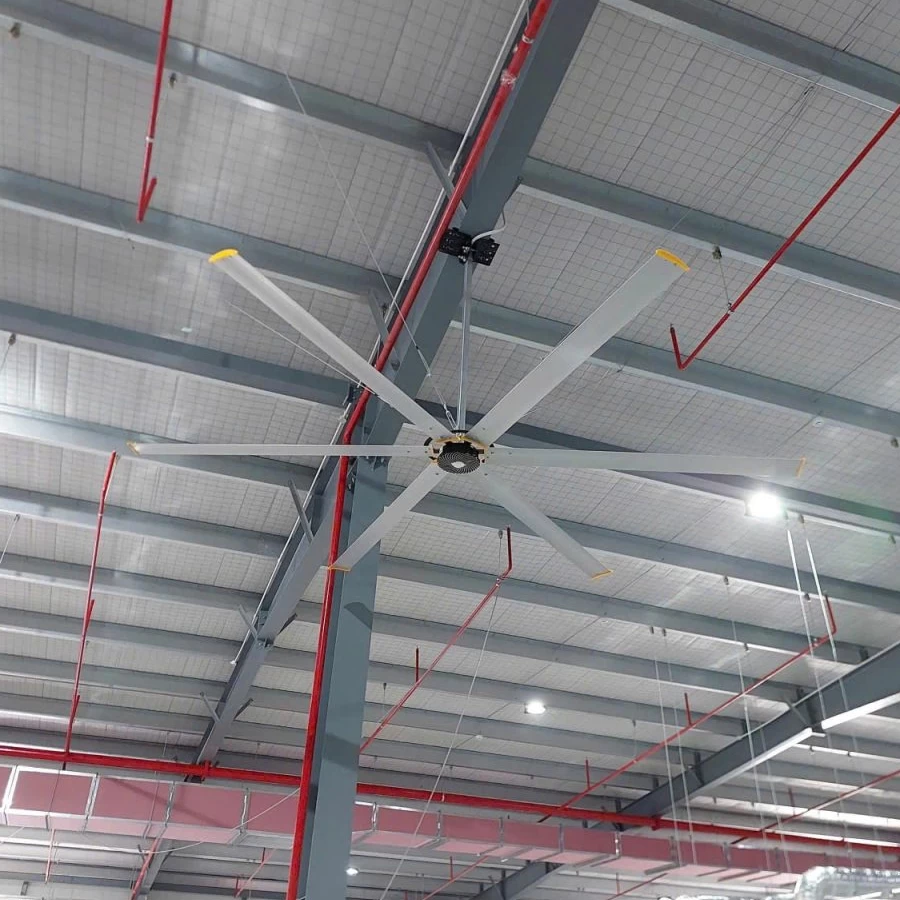 Quạt trần 7m3 HVLS Motor DC không chổi than