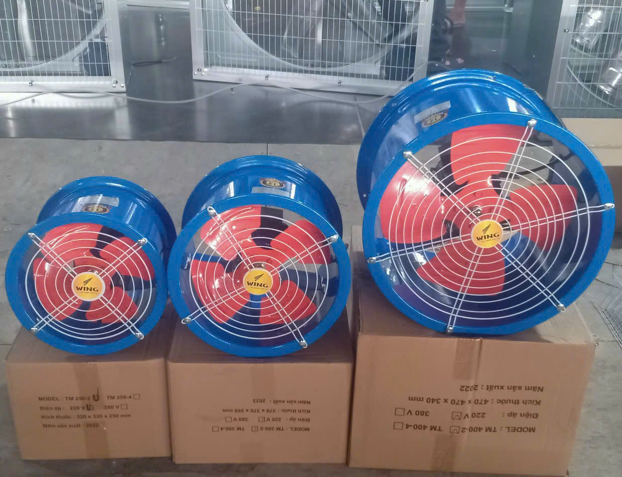 quạt hướng trục tròn wing TM